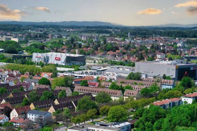 Helle 3-Zimmerwohnung mit effizienter Raumaufteilung in Friedrichshafen