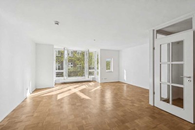 Bezugsfreie und renovierte Wohnung mit Balkon – unkompliziert zur 3-Zimmer-Wohnung umbaubar