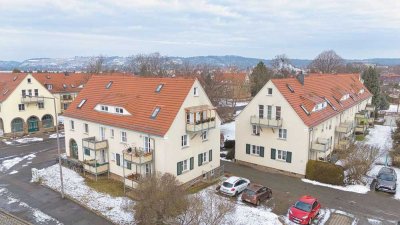 +++ Vermietete 2-Zimmer-Erdgeschosswohnung mit Balkon und Stellplatz in Dresden-Kaditz +++