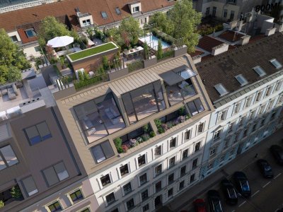 Penthouse Living in Bestlage des 3. Bezirks - Botschaftsviertel/Stadtpark