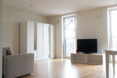 Ideal für Projektmitarbeiter & Pendler: Wohnen auf Zeit in einer möblierten 2-Zimmer-Neubauwohnung