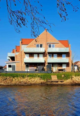 Wohnen direkt am Wasser - komplett eingerichtet - einziehen und wohlfühlen in Dornumersiel