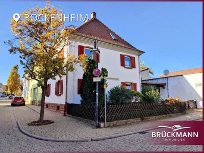 Charmantes Wohnhaus mit Innenhof, Vorgarten & Ladengeschäft im aufstrebenden Winzerdorf Bockenheim!