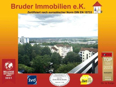 HD-Emmertsgrund: 3 ZKB mit großem Balkon, renoviert, FREI