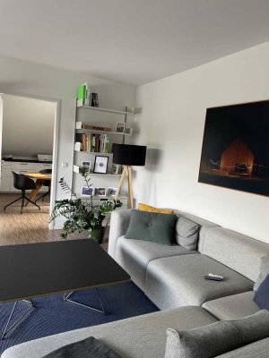 Lichtdurchflutete Dachgeschosswohnung mit zwei Dachterrassen am Westerberg