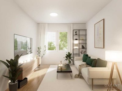 Hell - saniert - zentral - ruhige 3,5-Zimmer-Wohnung