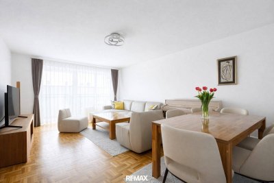 Helle 3-Zimmer-Wohnung mit Balkon in Klagenfurt am Wörthersee