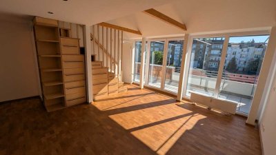 Moderne Maisonettewohnung mit Charme und großem Balkon