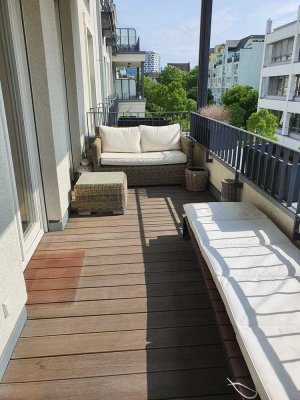 Luxuriöse großzügige 2-Zimmer-Wohnung in den Heinrich-Heine-Gärten