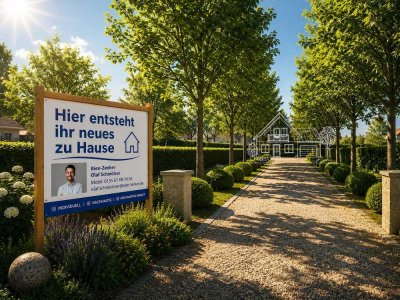Nicht verpassen: Ihr Familienhaus zum Glücklichsein! Bauen in 2. + 3. + 4. Reihe!