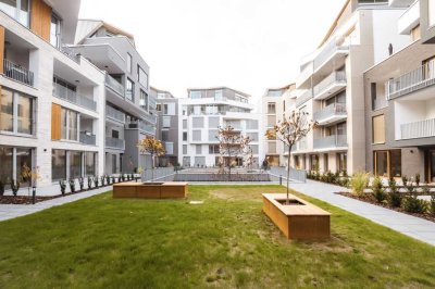 Helle 2-Zimmer Neubauwohnung mitten in den Quadraten