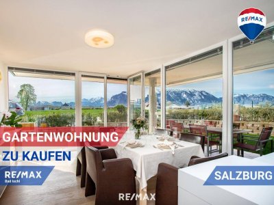Sonnenplatz – stylische Gartenwohnung mit 4 Zimmern in bester Lage von Salzburg