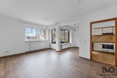 Komfortable Stadtwohnung mit Balkon und eigenem Stellplatz