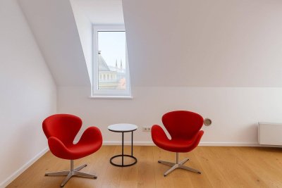 Edle Dachterrassenwohnung in Maisonetteform, unweit des Julius Tandlerplatzes-U4 einhundert Meter entfernt und Blick auf den Kahlenberg 1090 Wien !!