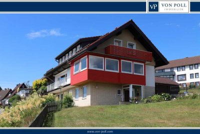Zweifamilienhaus mit zusätzlicher Einliegerwohnung und grandiosem Ausblick in Schulenberg