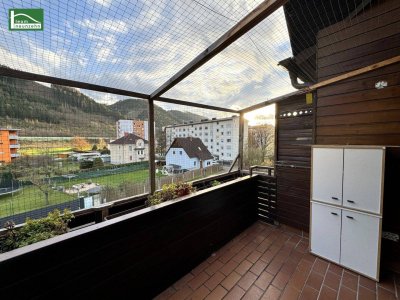 Preiswerte Eigentumswohnung in Leoben. Traumhafte Aussicht inklusive!