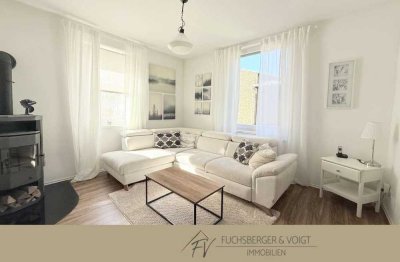 Platz für drei und Laptop