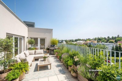 ERSTBEZUG | Klimatisierte 4-Zimmer-Dachgeschoß-Wohnung mit 2 großen Terrassen