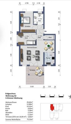 *** KAPITALANLAGE :    3 Zimmer -Wohnungen zu verkaufen  ***  vermietet  ***