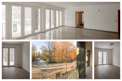 Moderne, barrierefreie Wohnung mit Balkon und Panoramablick zur Landesgartenschau