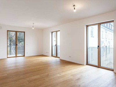 Neubau/Erstbezug im Zentrum Starnbergs. Helle 2-Zimmer-Balkonwohnung.