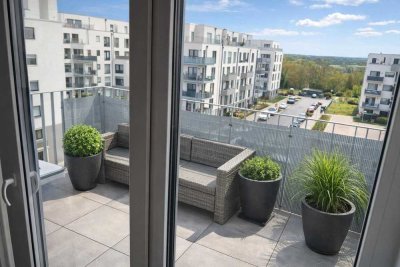 3-Zimmer-Penthouse mit Balkon und TG-Platz