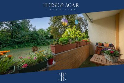 Gepflegte 3-Zimmer-Wohnung mit Südwest-Loggia im Hochparterre - ruhig gelegen & gut vermietet