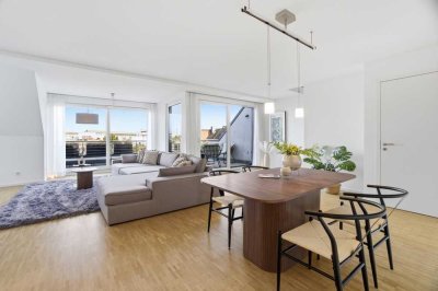 Stilvolles Penthouse über zwei Ebenen mit Aufzug und hochwertiger Ausstattung