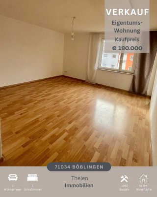 Attraktive 2-Zimmer-Wohnung – ideal für Singles oder Paare