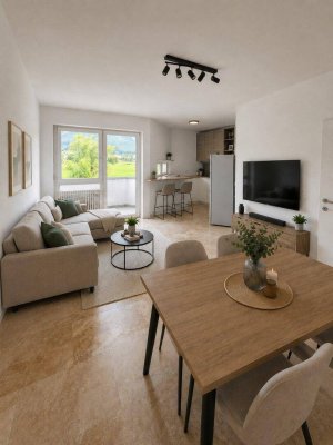 Charmante 2-Zimmer-Wohnung mit Sonnenbalkon in ausgezeichneter Lage