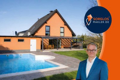 Schickes Einfamilienhaus mit Pool im beliebten Magdeburg-Cracau