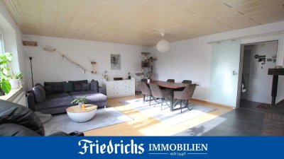 Gepflegte und teilmodernisierte 3-Zimmer-Erdgeschosswohnung mit Garage in Wiefelstede-Metjendorf