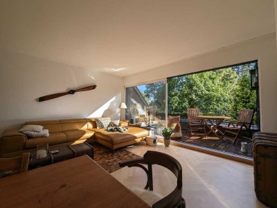 Rheinlage in Wittlaer! Charmante, sonnige Maisonette-Wohnung!