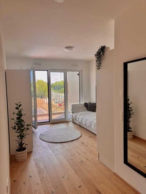Erstbezug! Möbliertes Studentenapartment mit Balkon und EBK direkt an der Uni