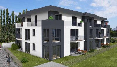 17 x ETW Neubau in Riedstadt-Wolfskehlen: 3-Zimmer Wohnung mit Terasse (Stellplatz TG optional)
