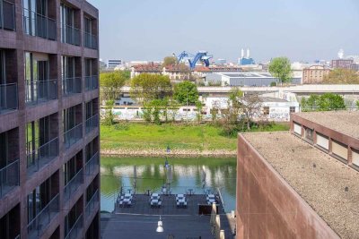 Wohnen in der Hafenstraße – Maisonette direkt am Wasser