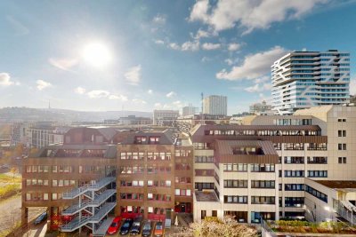 5.OG mit Fahrstuhl und unglaublichem Blick über die Stadt (provisionsfrei)