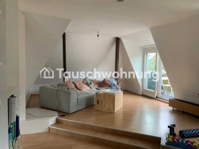 Tauschwohnung: 3-Zimmer Balkon EBK TOPLAGE Gartenstr / Schweizerstr