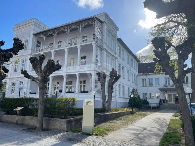 Strandnah: Traditionelle Villa im Herzen des Ostseebades Sellin mit Beherbergungsbetrieb