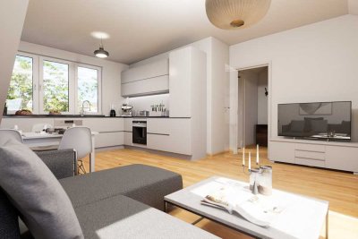 Ihr neues Zuhause im Kölner Süden: Sanierte 3-Zimmer-Dachgeschosswohnung nahe Vorgebirgspark