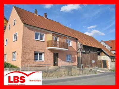 EINFAMILIENHAUS MIT SCHEUNE, 140m² WFL, 453m² GRUND 5 ZIMMER
