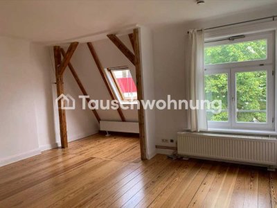 Tauschwohnung: Sonnige Dachgeschoss-Wohnung im Generalsviertel