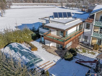 196 m² Maisonette-Wohnung mit Pool u.363 m² Privatgarten, 4 SZ, 3 Bäder 5 min Fahrzeit zum Schilift