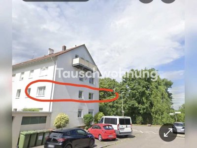 Tauschwohnung: Schöne 2 Zimmer Wohnung m. Balkon direkt am Seepark/Seeblick