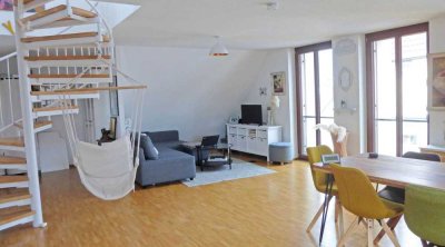 Zwei Ebenen. Ein Zuhause. Mitten in der Stadt.