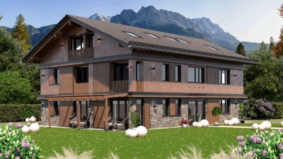 Geräumiges, neuwertiges 14-Appartements-Einfamilienhaus mit luxuriöser Innenausstattung in Grainau