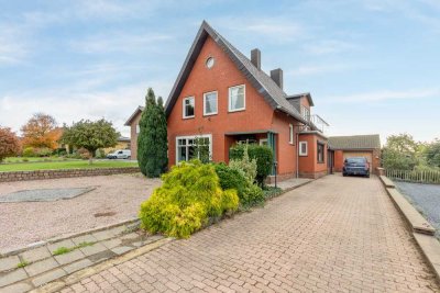 Dit vrijstaand landhuis is idyllisch gelegen in Saeffelen (gemeente Selfkant),