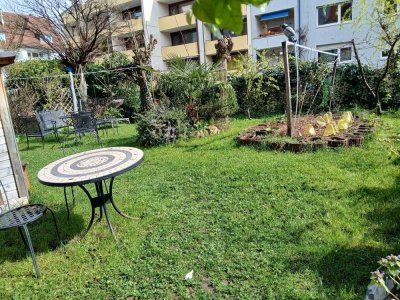 Idyllische Gartenwohnung- Ruhepol in zentraler Lage in der Unterwiehre