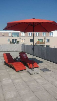 Nachmieter für: DG-Wohnung mit 50 m² Süd‑Terrasse in Köpenick – 4 Zimmer, 124 m², Lift, Glasfaser