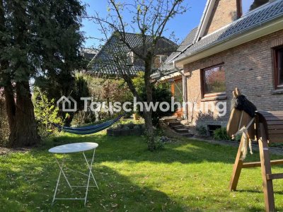 Tauschwohnung: Tausche 4-Zimmer-Haus in Hamburg Alt-Rahlstedt mit Garten
